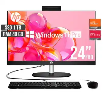 Falabella TODO EN UNO 245 AMD RYZEN 7-7730U SSD 1TB RAM 40GB LED 24 FHD W11 PRO oferta