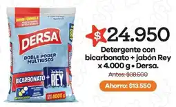 Super Inter Dersa detergente con bicarbonato + jabón rey oferta