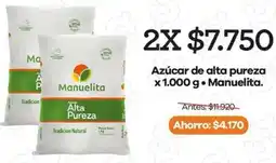 Super Inter Manuelita azúcar de alta pureza oferta