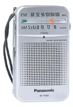 Falabella Radio P50DF AmFm Color Gris Bateria oferta