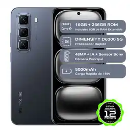 Falabella Celular Hot 50 Black 5G |256GB | 8GB RAM oferta