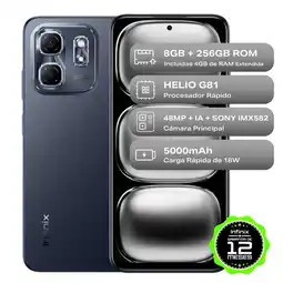 Falabella Celular Hot 50I Black 4G | 256GB |4GB RAM oferta