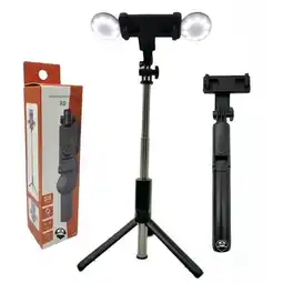 Falabella Selfie Stick con bluetooth y luces recargables oferta