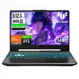Falabella Portátil TUF A15 Ryzen 5 RTX 3050 40GB 512GB 15.6 FHD oferta