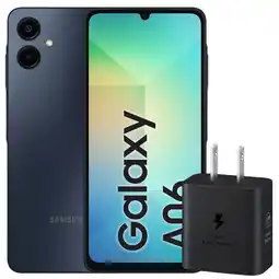 Falabella Celular Galaxy A06 128GB 4GB Black + Cargador 25W oferta