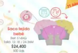 Almacenes Only Saco tejido bebé oferta