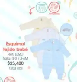 Almacenes Only Esquimal tejido bebé oferta