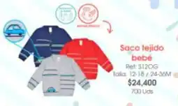 Almacenes Only Saco tejido bebé oferta