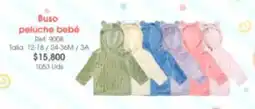 Almacenes Only Buso peluche bebé oferta