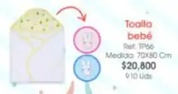 Almacenes Only Toalla bebé oferta