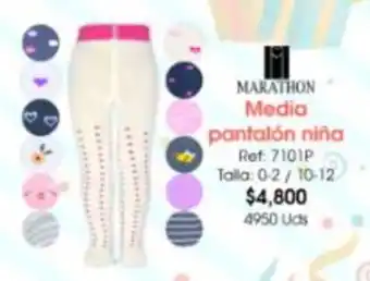 Almacenes Only Marathon media pantalón niña oferta