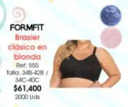 Almacenes Only FORMFIT Brasier clásico en blonda oferta
