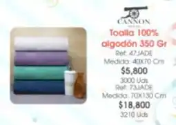 Almacenes Only Cannon toalla 100% algodón oferta