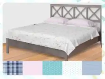 Almacenes Only Edredona juego de cama 180 hilos sencillo oferta
