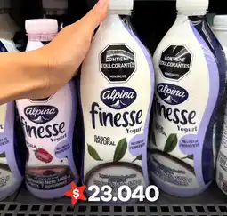 Éxito Alpina finesse yogurt oferta