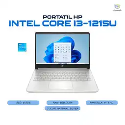 Falabella Portatil Intel Core i3-1215U 8GB 512GB SSD - 14-DQ5038LA oferta