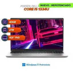 Falabella Portátil Inspiron 3530 Intel Core i5 1334U 40GB RAM 2TB SSD 15.6” FHD oferta