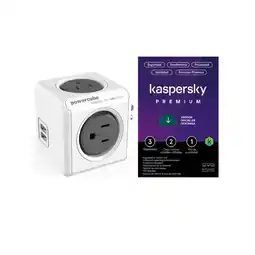 Falabella Antivirus Premium 3 Pc 1 Año +toma 4 Entradas 2usb oferta