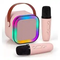 Falabella Parlante Altavoz Bluetooth Portátil Karaoke 2 Micrófonos oferta