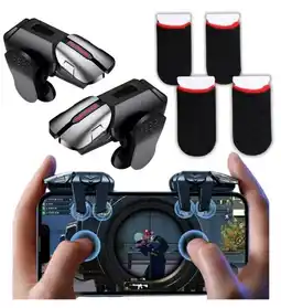 Falabella Gatillos Para Celular Gamepad G21 4 Clics + 2 Pares Dedales oferta
