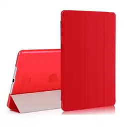 Falabella Estuche Para iPad 9.7 2, 3 y 4 Generacion + Vidrio Ceramico - Rojo oferta