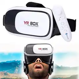 Falabella Gafas VR BOX realidad virtual 3D aumentada control bluetooth oferta