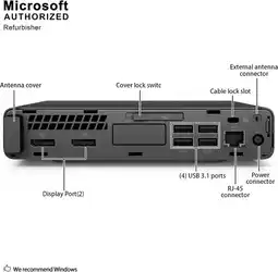 Falabella ProDesk 600 G3 Mini PC Intel Core i5-6500T 16GB RAM 256GB USB-C Windows 11 oferta