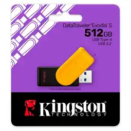 Falabella Memoria USB 3.2 DataTraveler Exodia S 512GB (USB-A) oferta