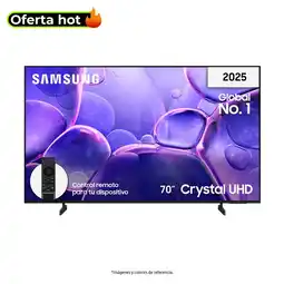 Falabella Televisores 4K Ultra HD Smart TVLED 70 UHD UN70U8000FKXZL oferta
