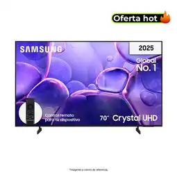 Falabella Televisores 4K Ultra HD Smart TVLED 70 UHD UN70U8000FKXZL oferta