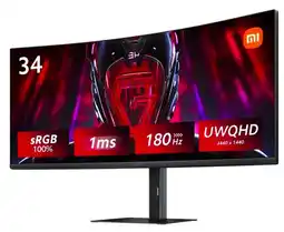 Falabella Monitor Gamer Curvo G34WQi 34 UltraWide QHD 180Hz FreeSync oferta