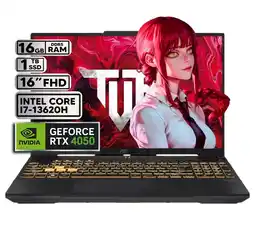 Falabella PORTÁTIL GAMER INTEL CORE I7-13620H 16GB RAM 1TB SSD RTX 4050 6GB 16 FHD MECHA GRAY oferta