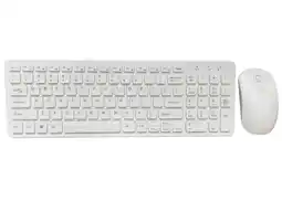 Falabella Combo Teclado Y Mouse Inalámbrico Km-520 Blanco oferta