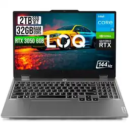 Falabella PORTATIL LOQ 15IAX9 INTEL CORE I5 12450HX SSD 2TB RAM 32GB RTX 3050 6GB oferta