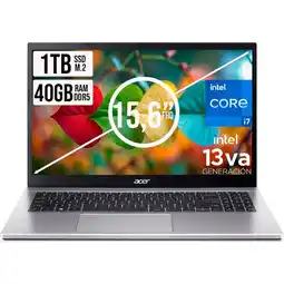 Falabella Portátil Aspire Intel Core i7 1TB RAM 40GB 15.6 FHD AL15-72P-71TH oferta