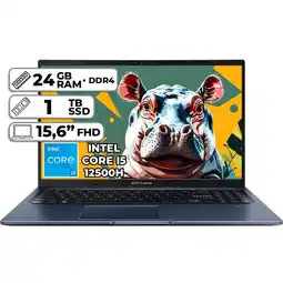 Falabella PORTÁTIL X1502ZA-EJ2443 INTEL CORE I5-12500H 24GB RAM 1TB SSD 156 FHD oferta