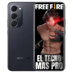 Falabella Celular Tecno Spark 40 Pro+ 256GB/8GB - Negro oferta