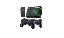 Falabella CONSOLA M8 CAJA VERDE Doble Mando Juegos Retro 10000 + Inalámbrico 64g oferta