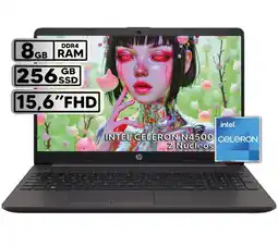 Falabella PORTATIL 250 G9 INTEL CELERON N4500 8GB RAM 256GB SSD PANTALLA 15.6 LED HD oferta