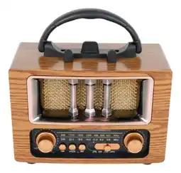 Falabella Radio Portable Recargable Retro Am Fm Tws Bluetooth Nns oferta