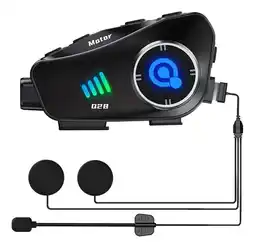 Falabella Intercomunicador Con Camara Bluetooth Casco Moto Q28 oferta