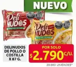 Ara Delinudos de pollo o costilla oferta