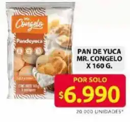 Ara Mr. congelo pan de yuca oferta