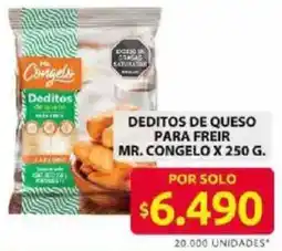 Ara Mr. congelo deditos de queso para freir oferta