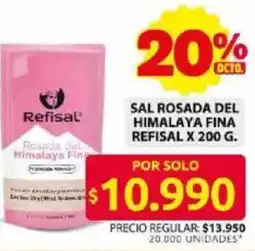 Ara Refisal sal rosada del himalaya fina oferta