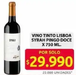 Ara Syrah vino tinto lisboa pingo doce oferta