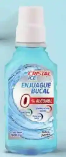 Ara Cristal ice enjuague bucal cero alcohol oferta