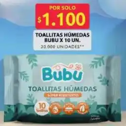 Ara Bubu toallitas húmedas oferta