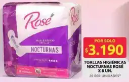 Ara Rosé toallas higiénicas nocturnas oferta