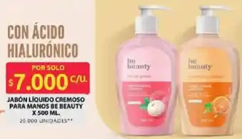 Ara Be beauty jabón líquido cremoso para manos oferta